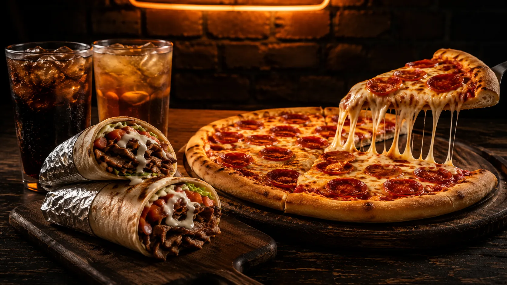 Pizza On 66 Mill Woods Edmonton menu - butter chicken pizza and Indian fusion dishes